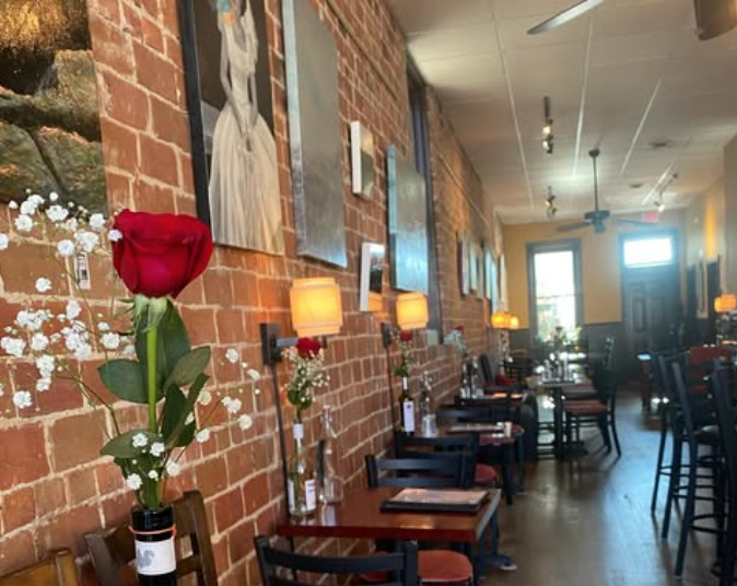 Local Art at Wine Down - local art