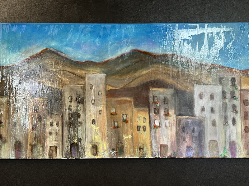 Erin Jones4 Local Art at Wine Down - local art