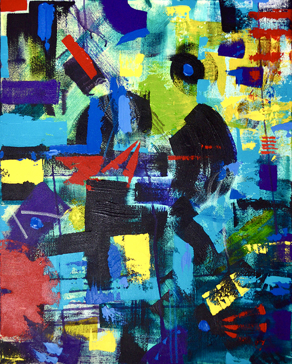Local Art at Wine Down - local art