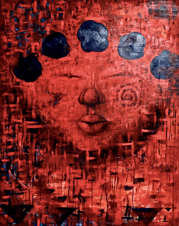 Local Art at Wine Down - local art