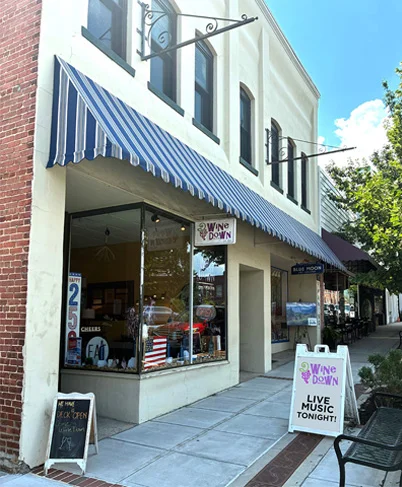 Wine Bar with Live Music in Downtown Brevard NC