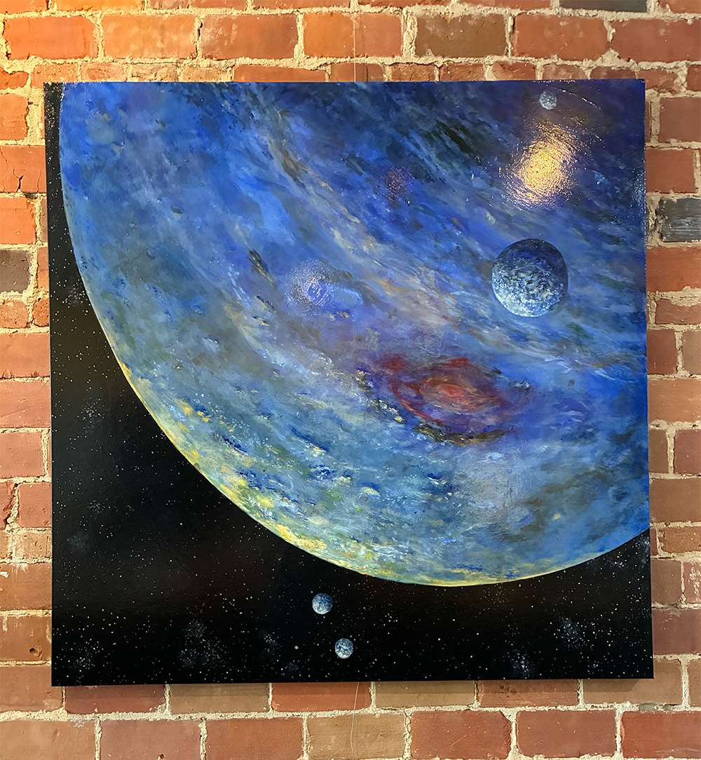 Stephen P. Jackson1 Local Art at Wine Down - local art