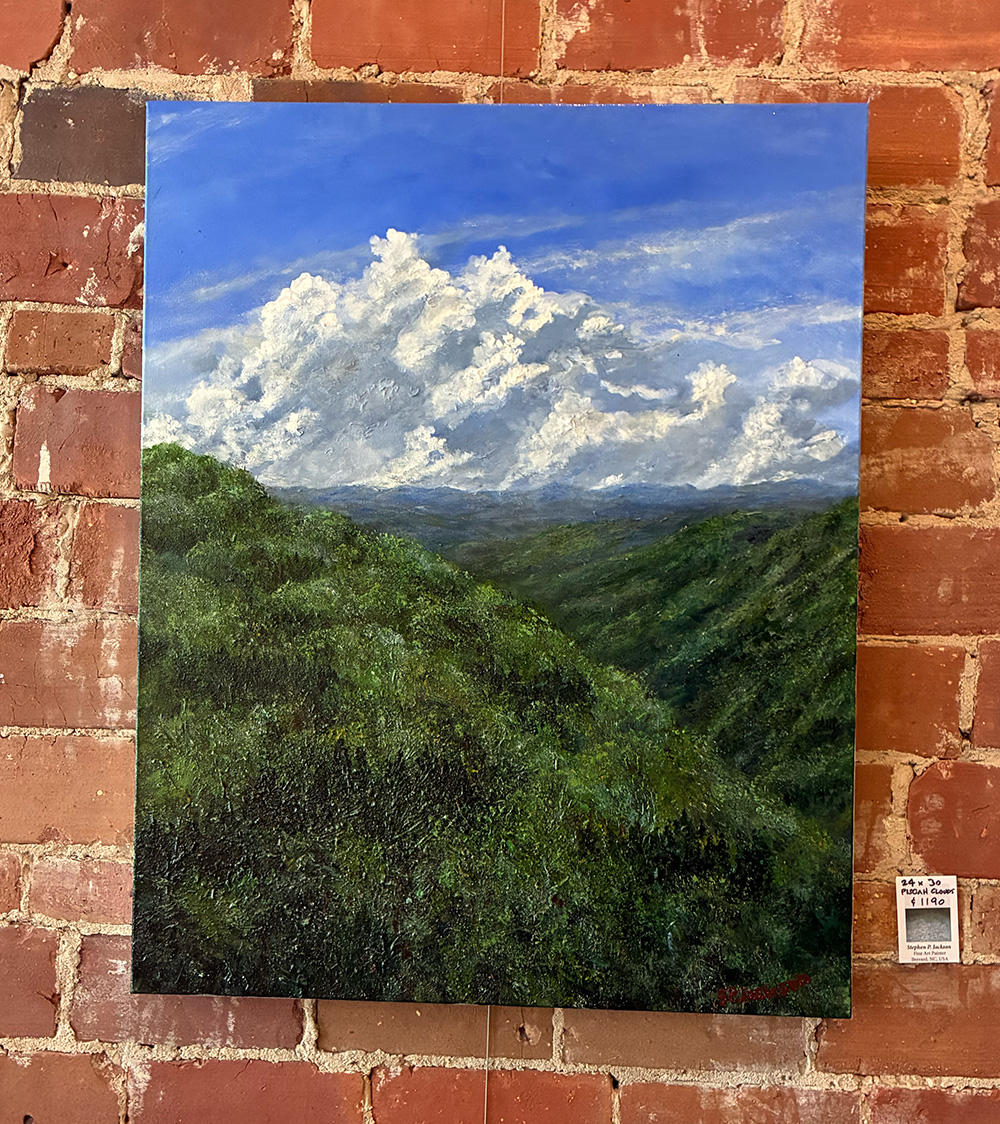 Stephen P. Jackson6 Local Art at Wine Down - local art
