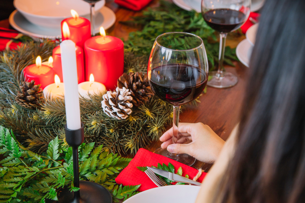 HolidayWineTasting Wine Bar with Live Music in Downtown Brevard NC - wine bar